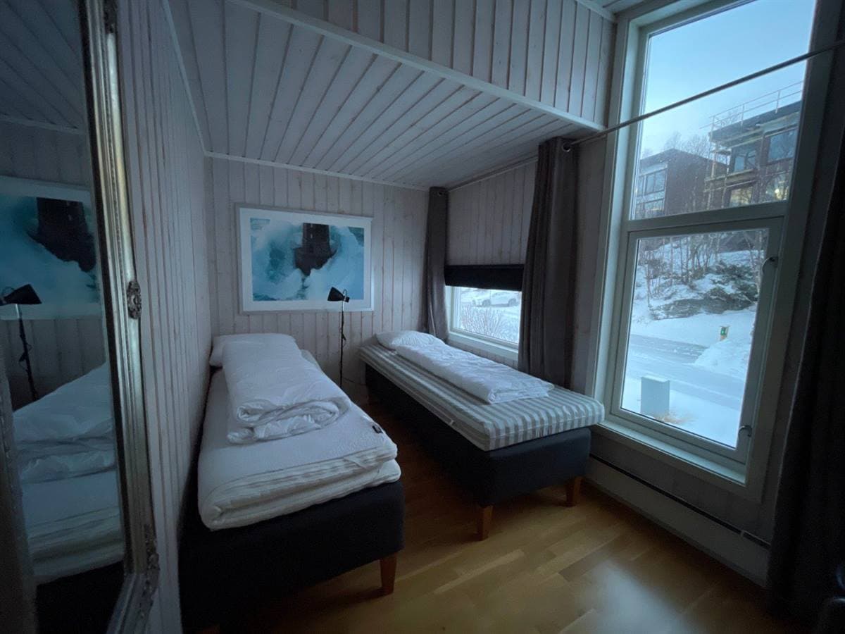 Soveværelse med to enkeltsenge